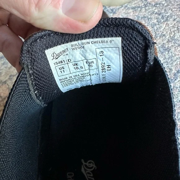 Danner Dark Brown Leather Chelsea Boots - Picture 3 of 9